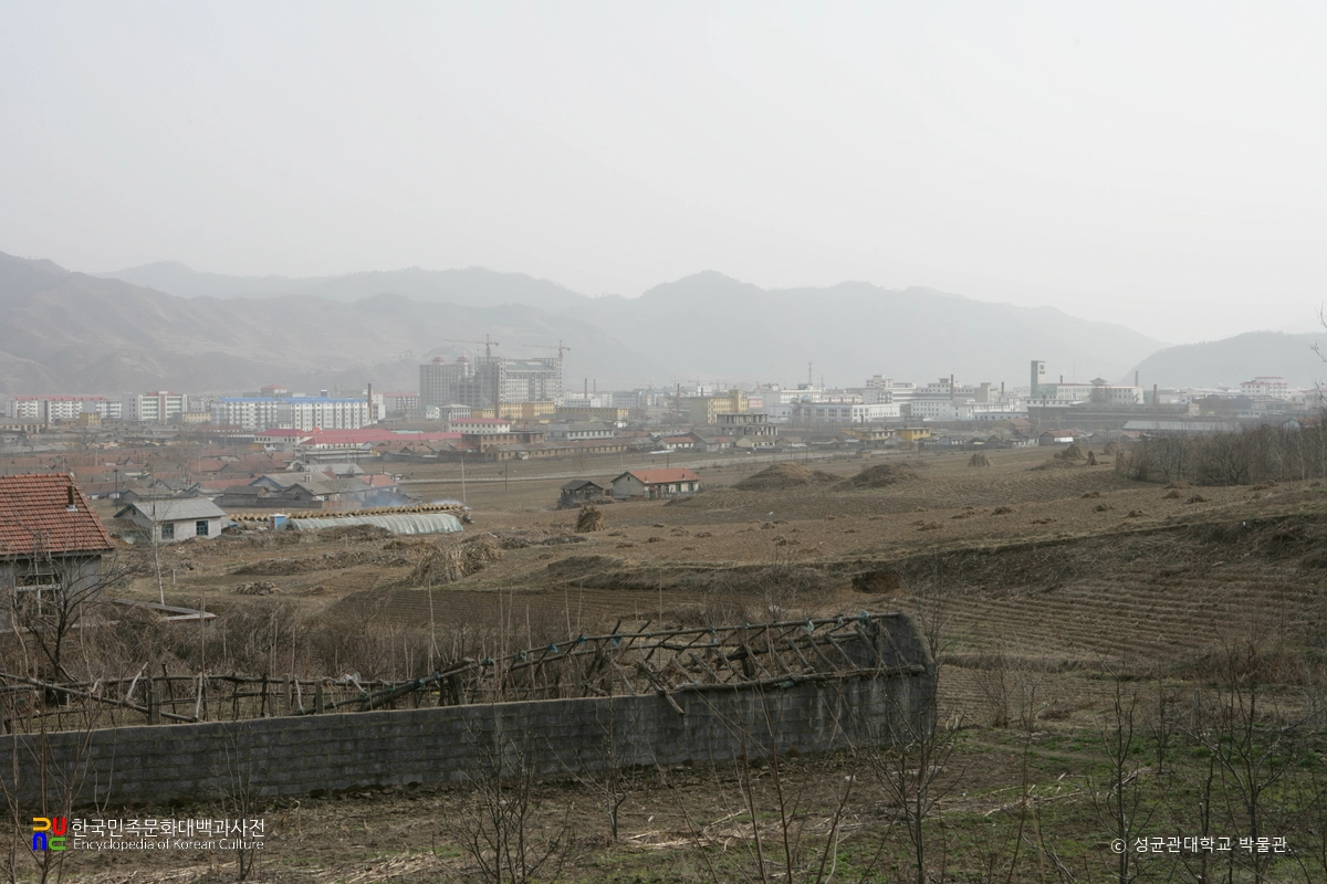 집안시 시내 풍경