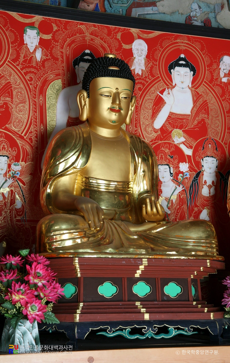 고창 문수사 목조삼세불상