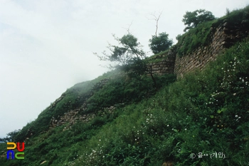 중국 오고성산성 전경