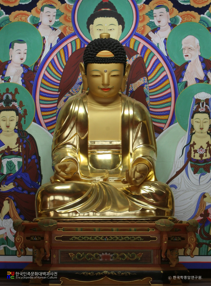 함양 안국사 목조아미타여래좌상