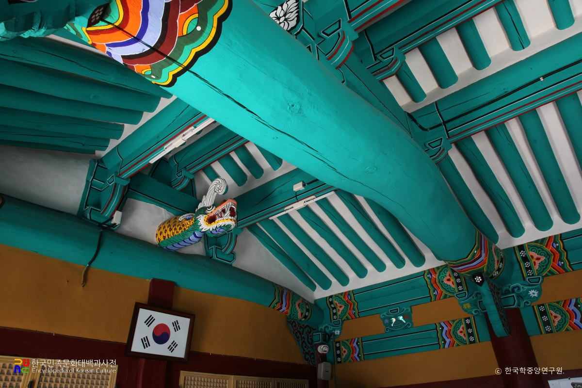 창원 창원향교 중 명륜당 상부가부