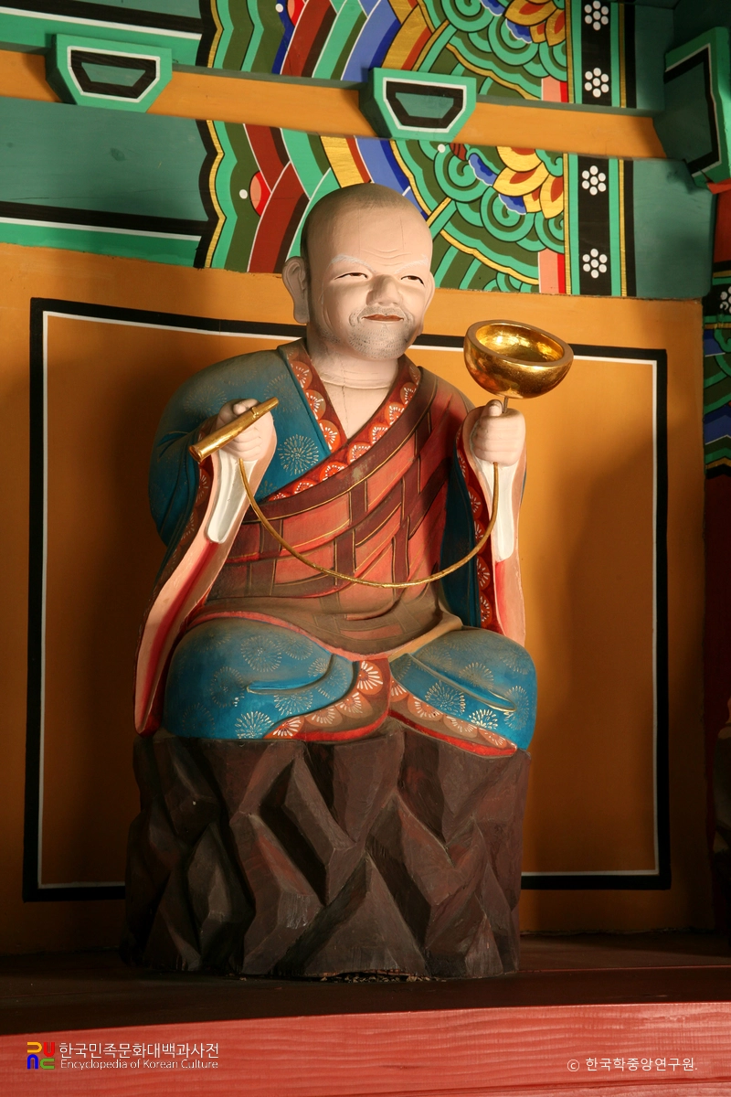 부안 개암사 응진전 16나한상