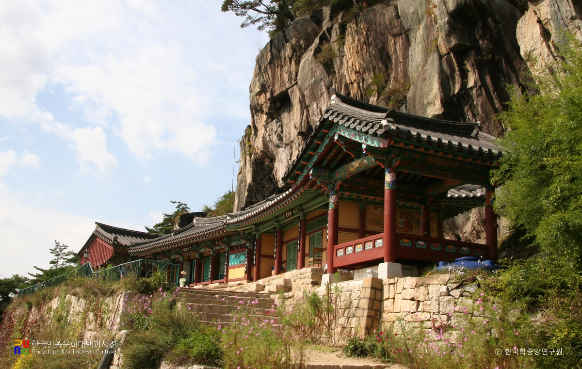 제천 정방사 전경