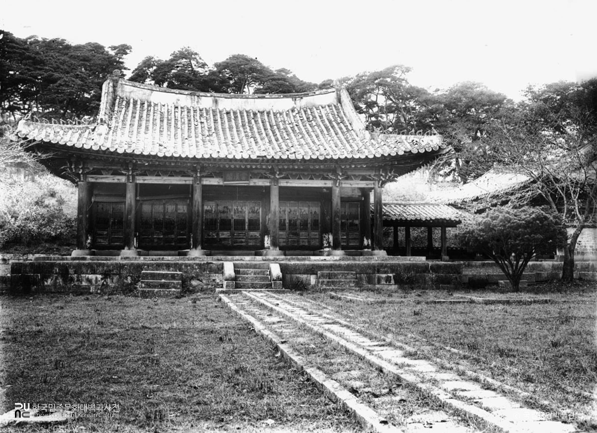 수원 화령전 운한각 전면