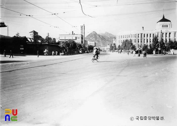 서울 시청 앞 시가