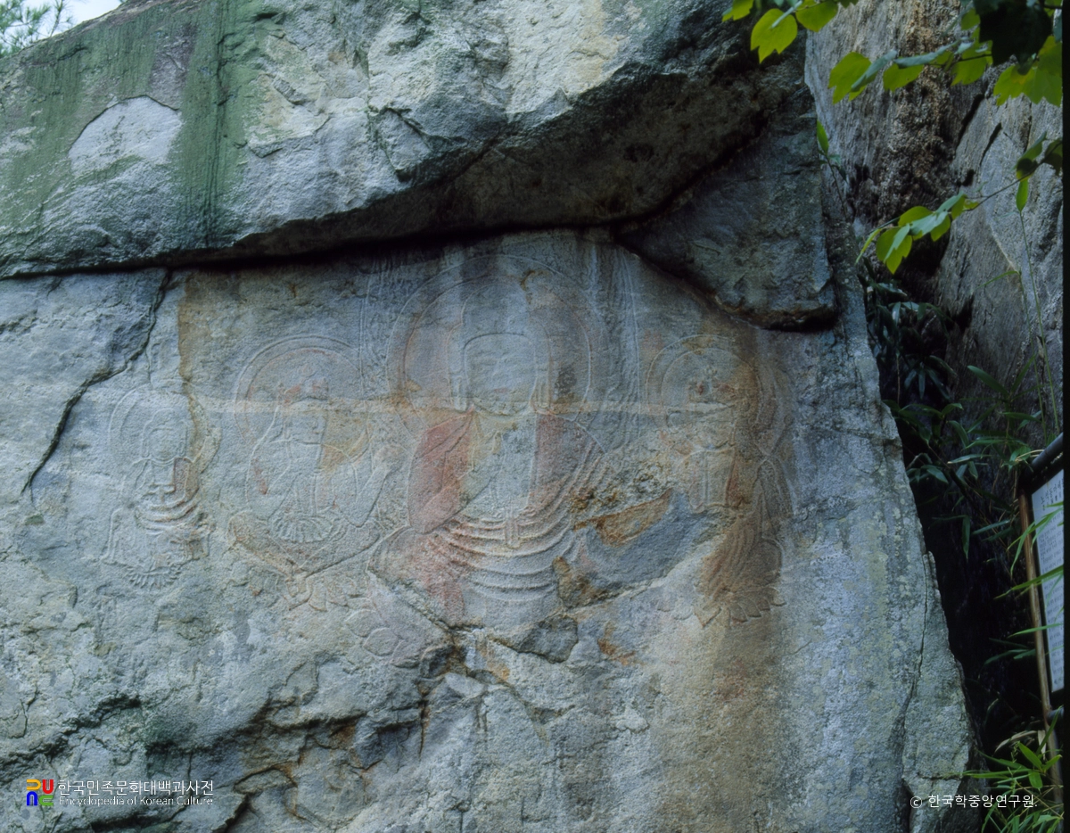 칠곡 노석리 마애불상군