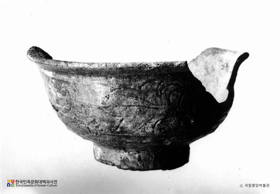 회양 출토 이성계 발원 백자 발