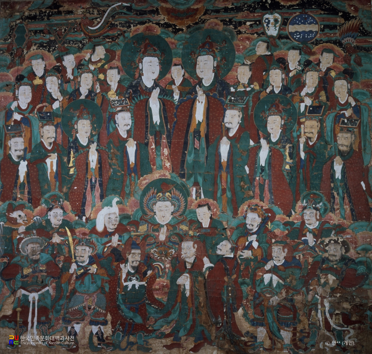 고창 선운사 신중탱