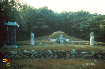 용인 이종무 장군 묘 전경