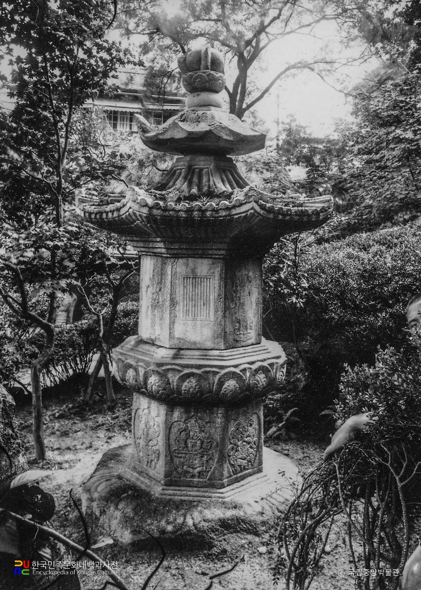 원주 거돈사지 원공국사탑 전경