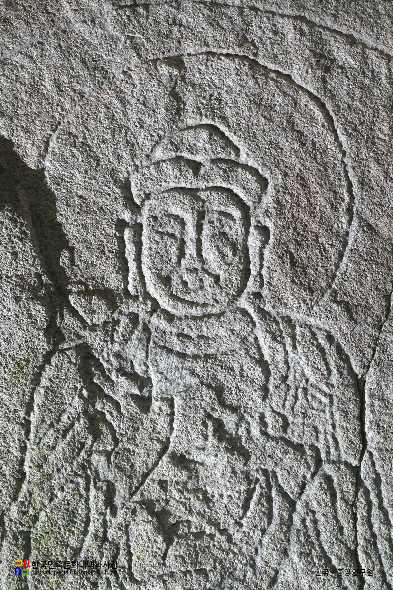 하동 금오산 마애불