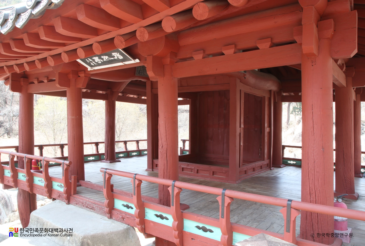 함양 거연정의 입면가구