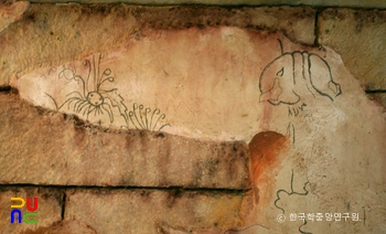 영주 순흥 벽화 고분 남벽