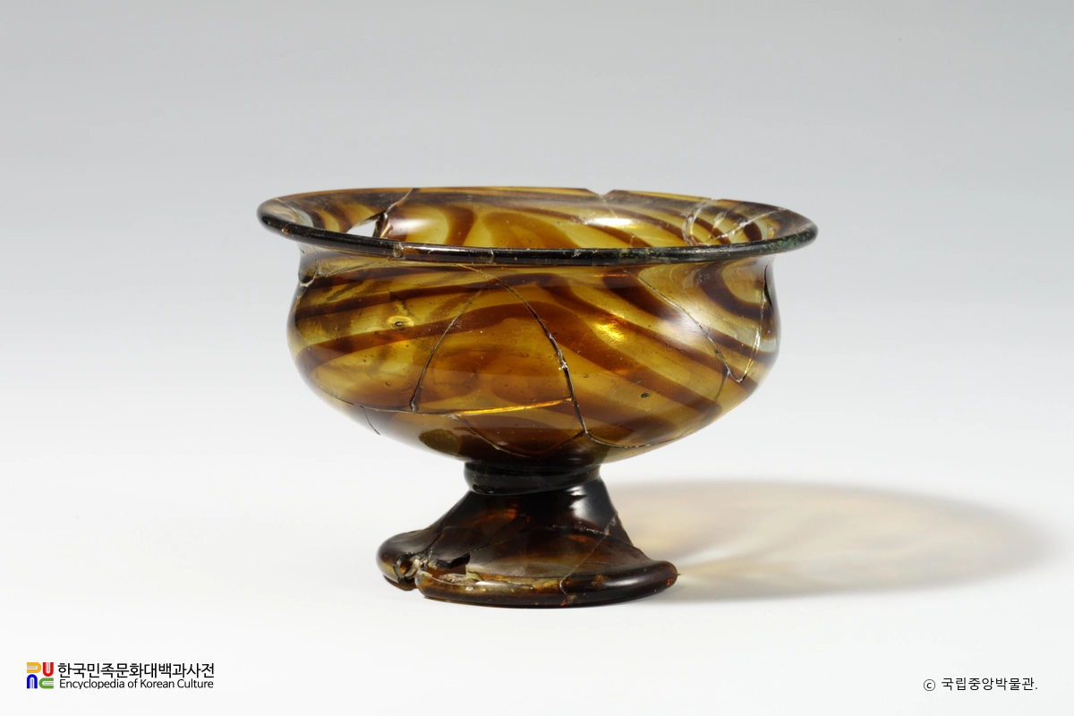 황남대총 북분 유리잔