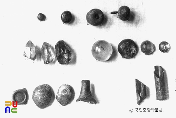 경주 분황사 모전석탑 사리공양구