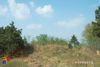 논산 황화산성 전경