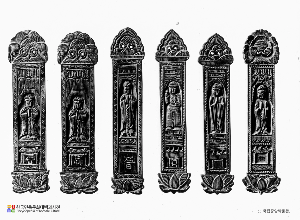 순천 송광사 경패 이면