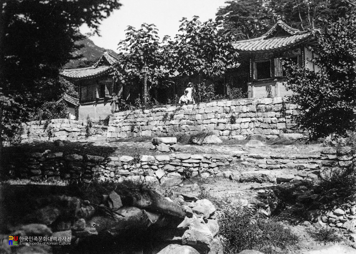신천 패엽사 전경