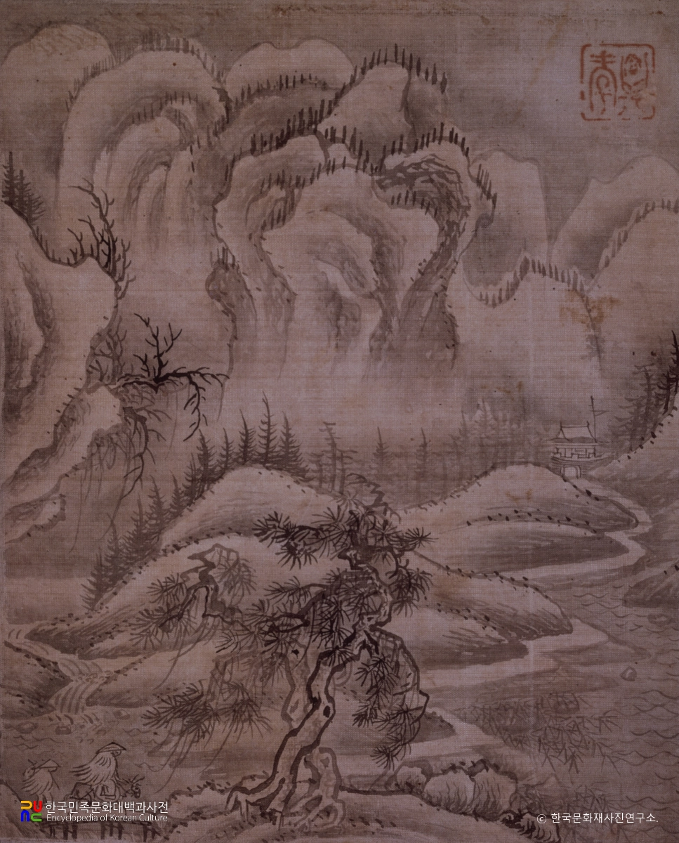 설경산수도 / 이흥효