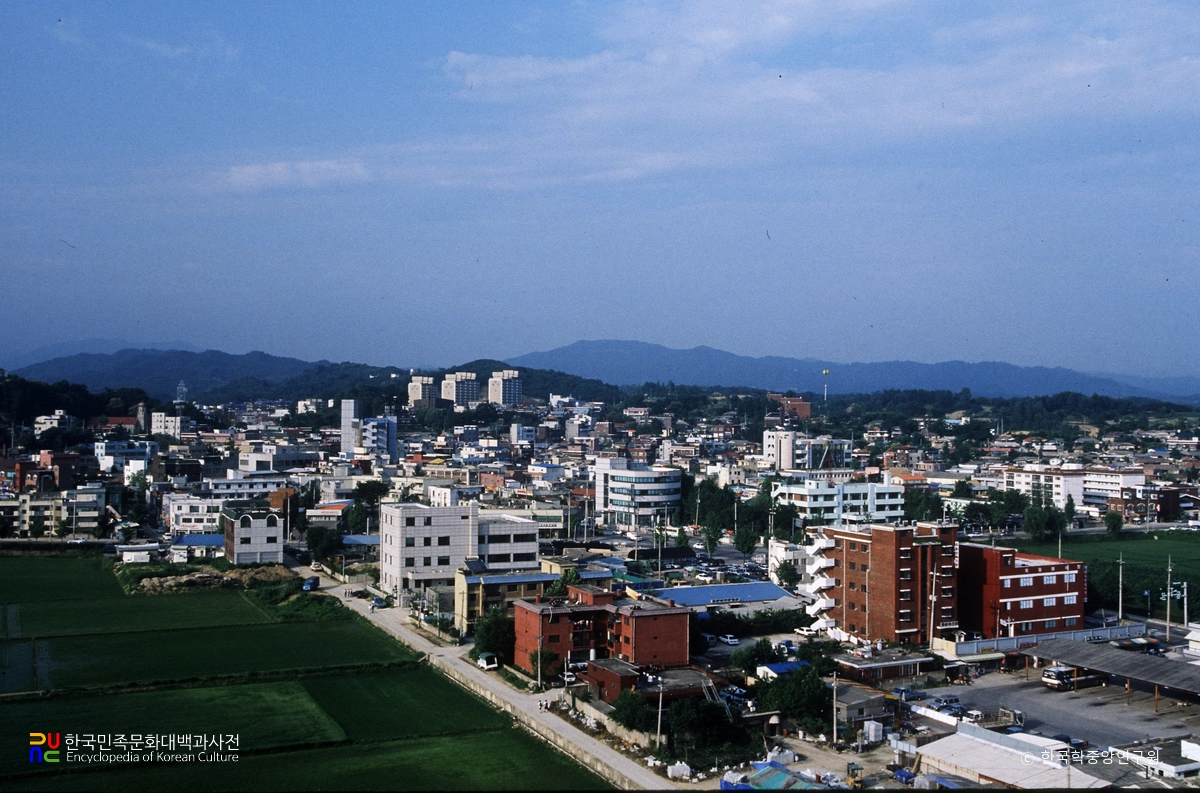 횡성읍 전경