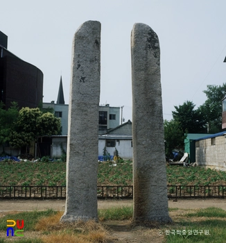 홍천 희망리 당간지주