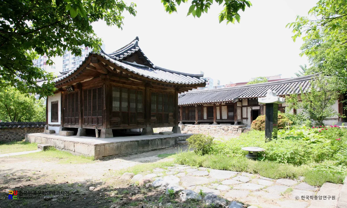 대전 제월당 및 옥오재 전경