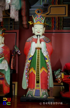 남해 용문사 목조지장시왕상