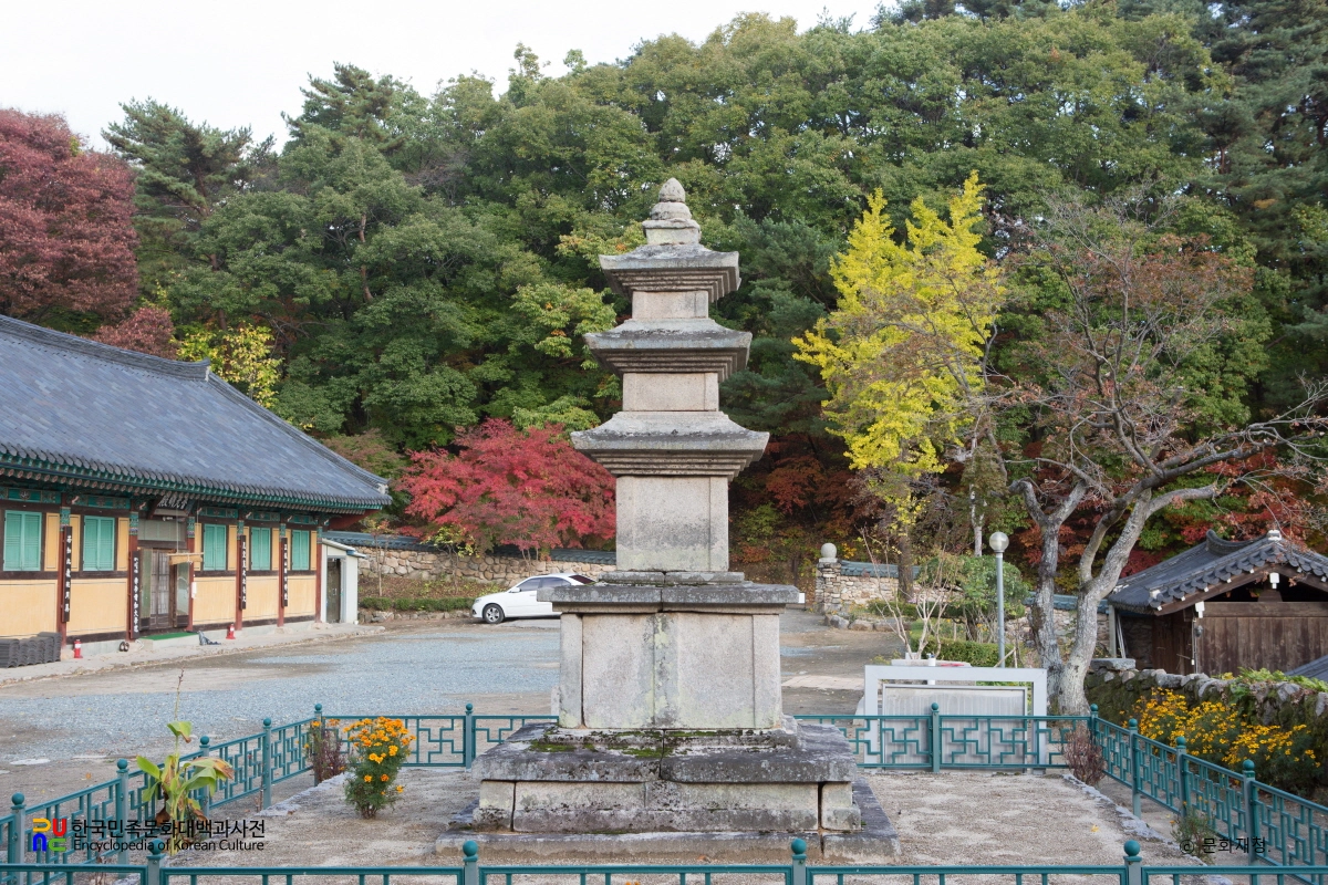 대구 동화사 비로암 삼층석탑