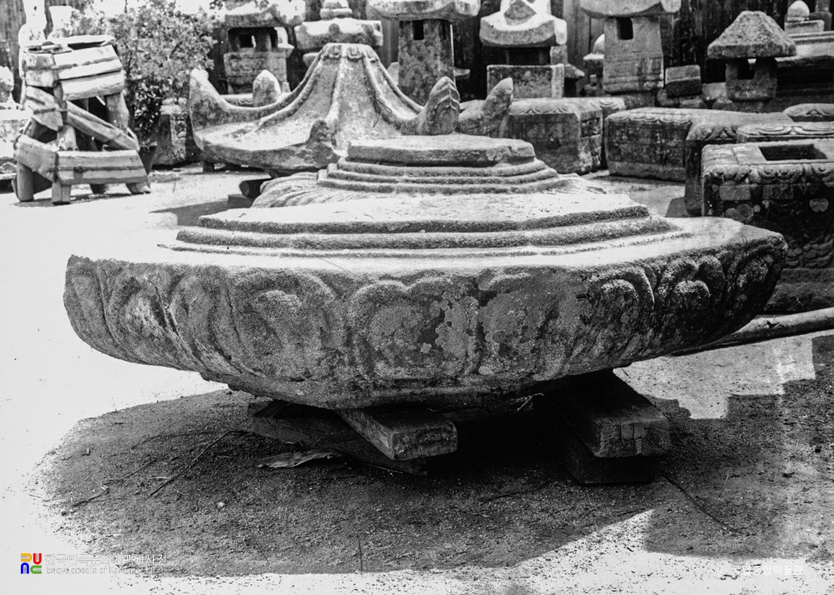 괴산 외사리 승탑 중 중대석