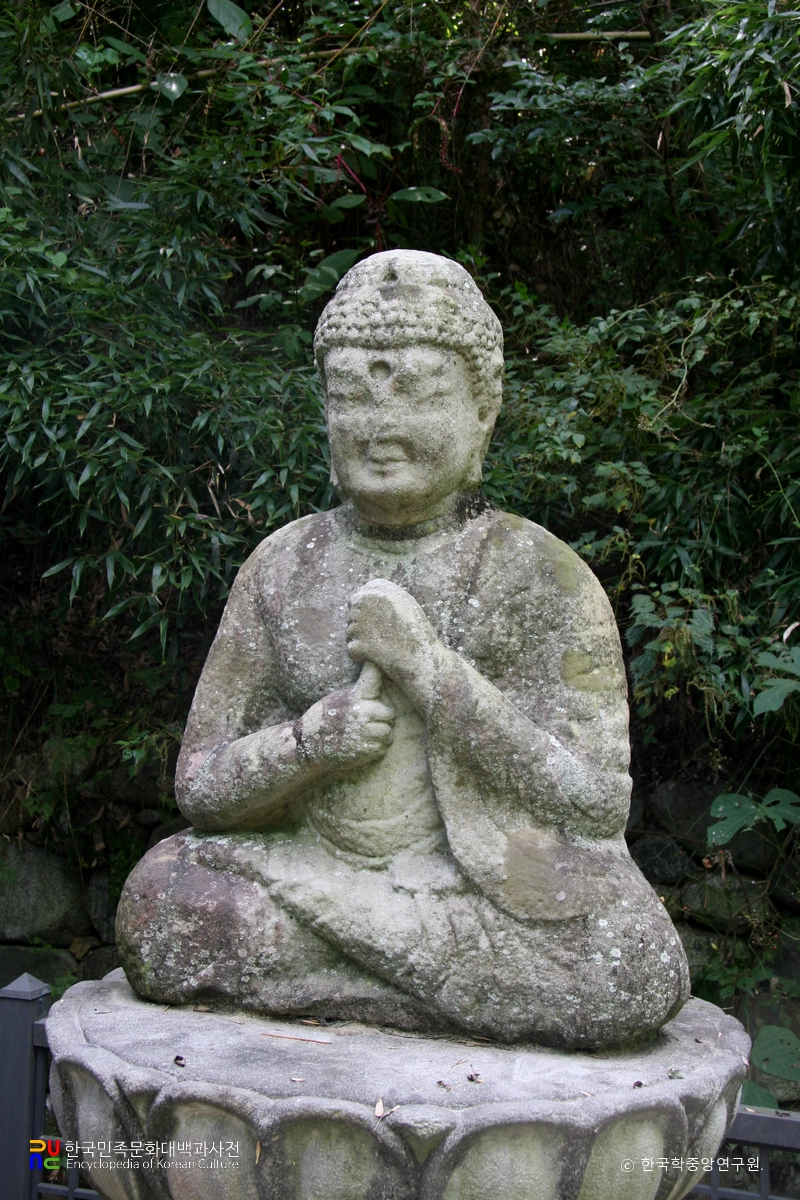 합천 죽고리 삼존석불