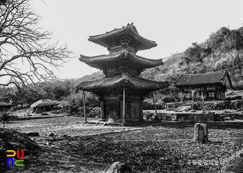 화순 쌍봉사 대웅전과 금당지