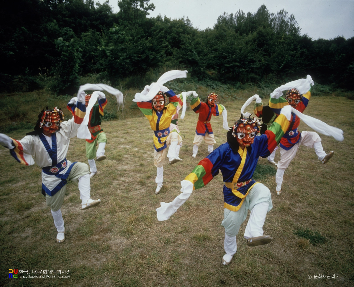 봉산탈춤 팔목중춤