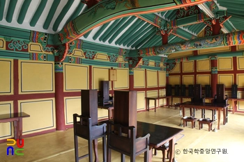 함안 함안향교 중 대성전 내부