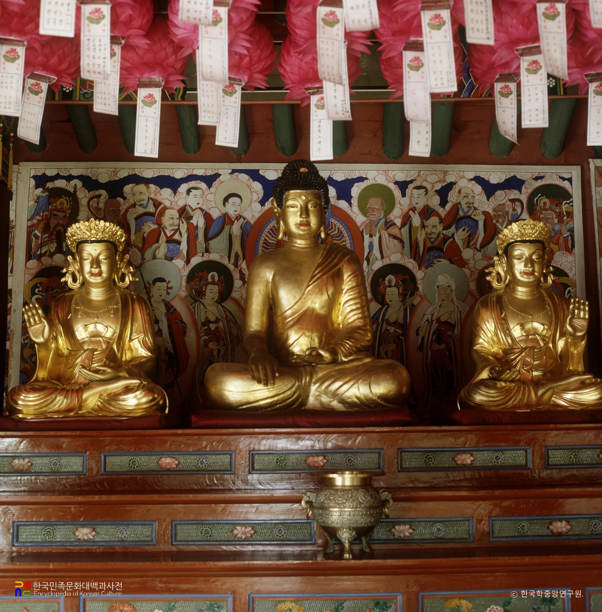 평택 만기사 철조 여래 좌상