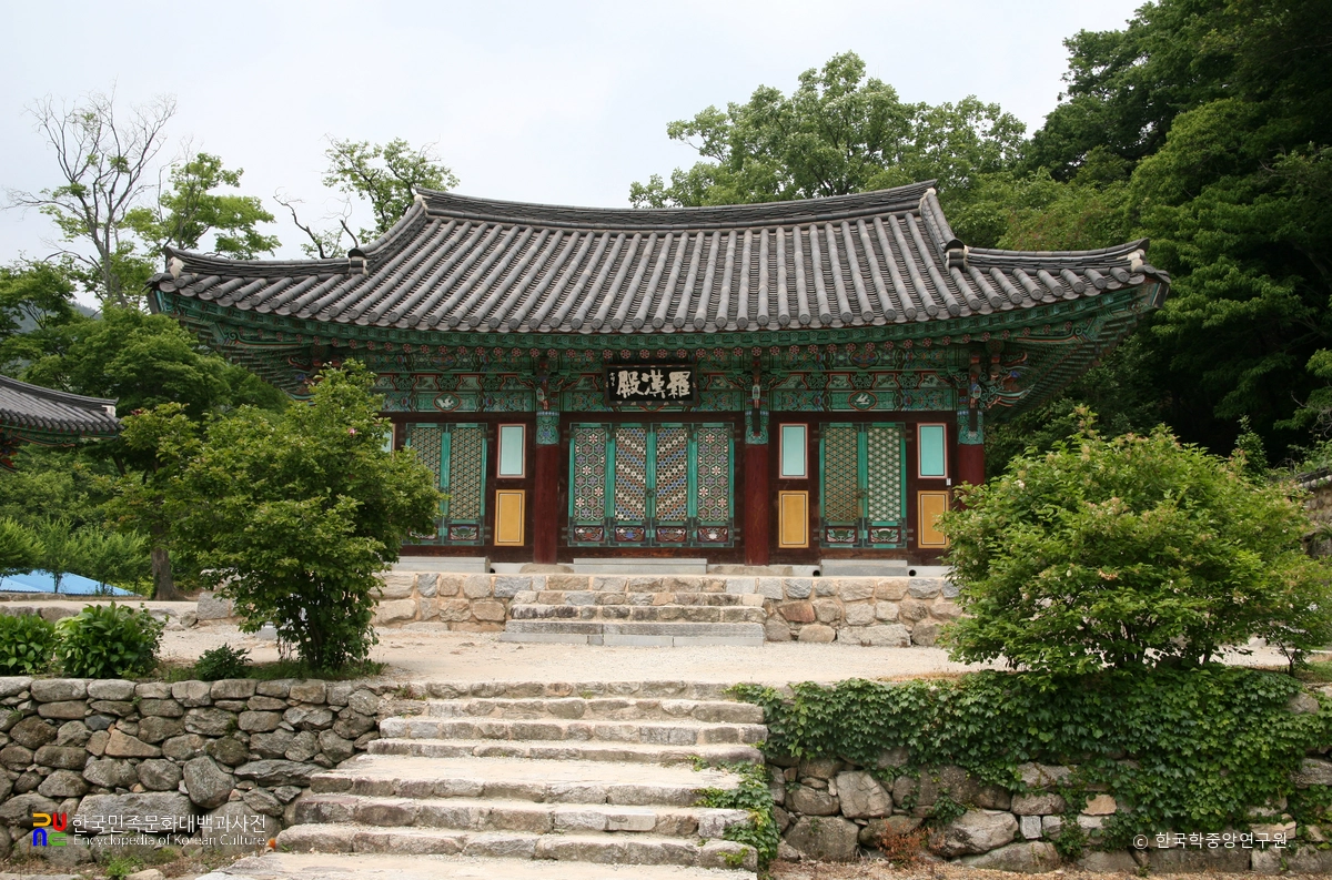 김제 금산사 나한전 정면
