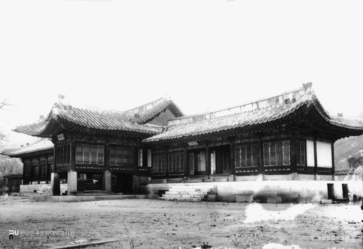 서울 경복궁 자경전 좌측 전경