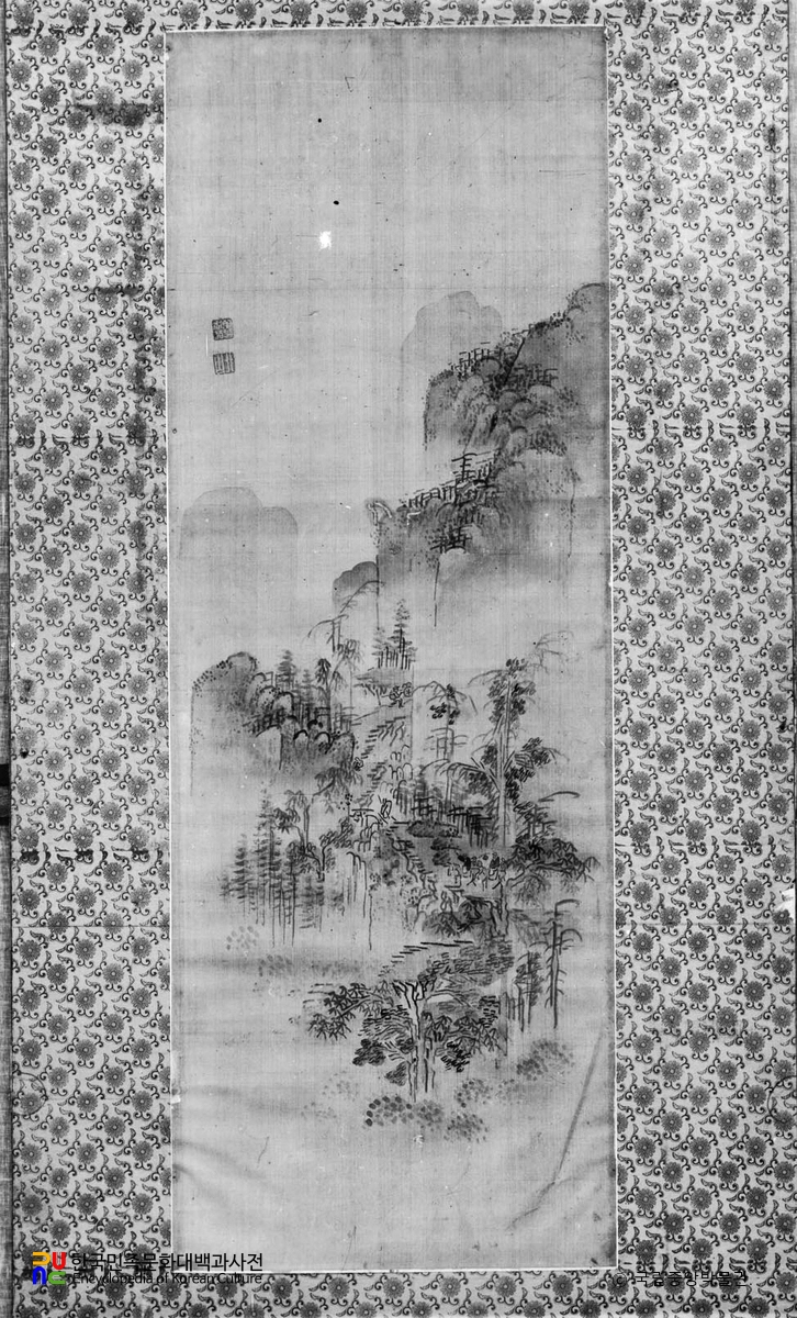 김수철필 산수도