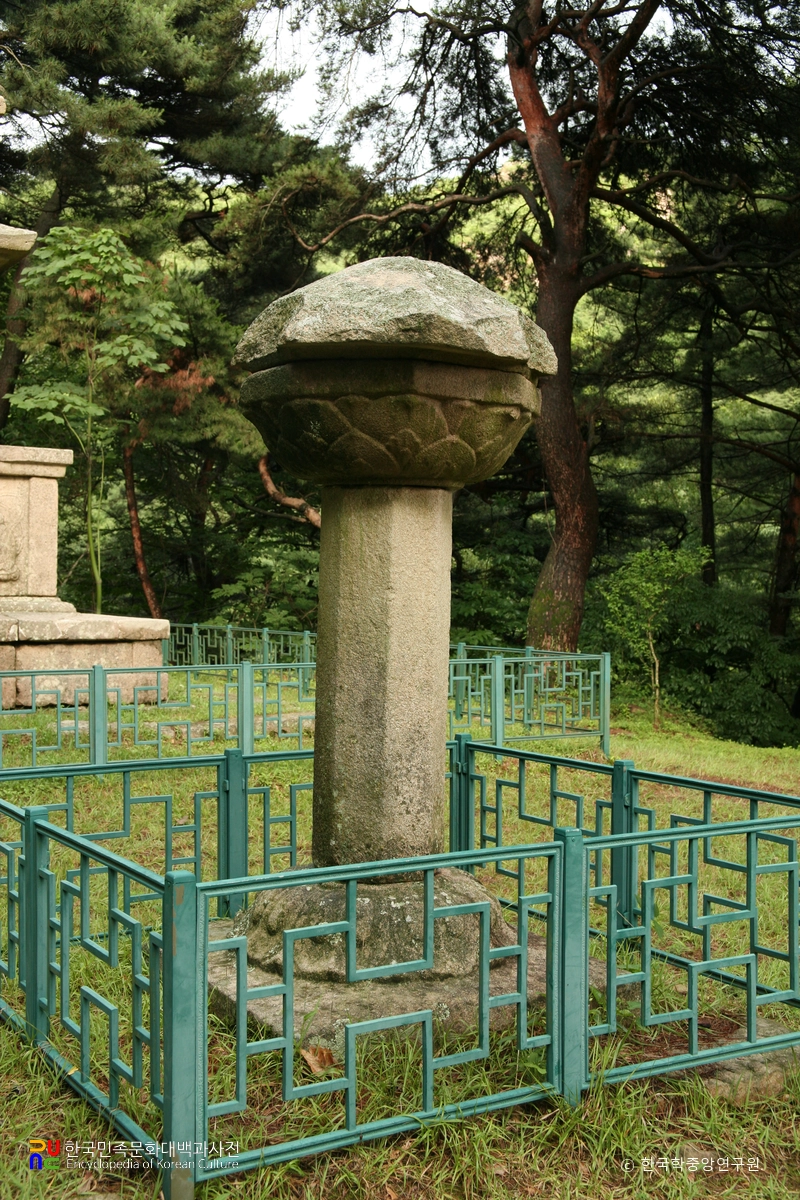 경주 원원사지 석주
