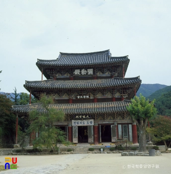 김제 금산사 미륵전 정면