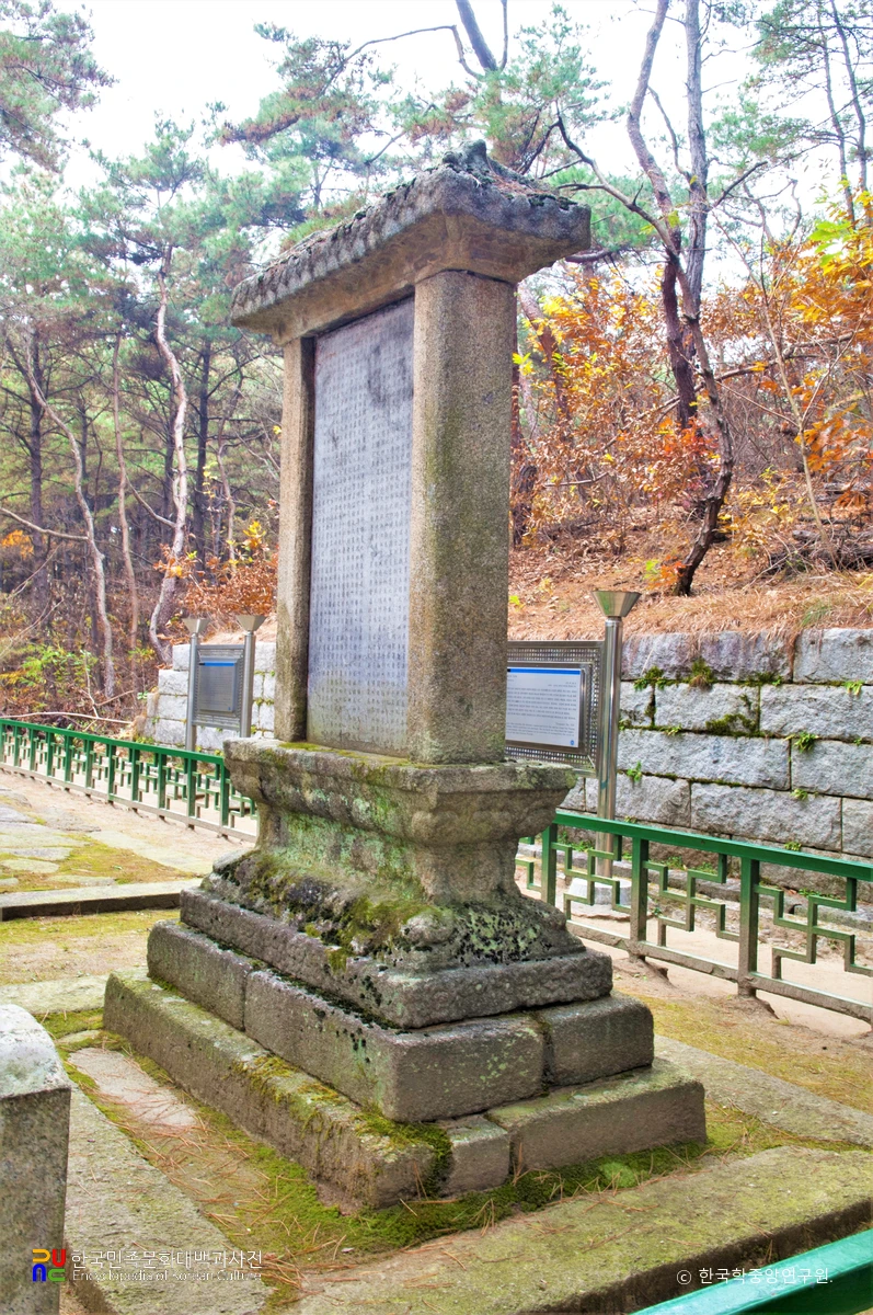 여주 신륵사 보제존자석종비 정측면