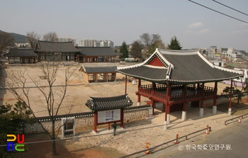 나주목 관아와 향교 중 관아 전경