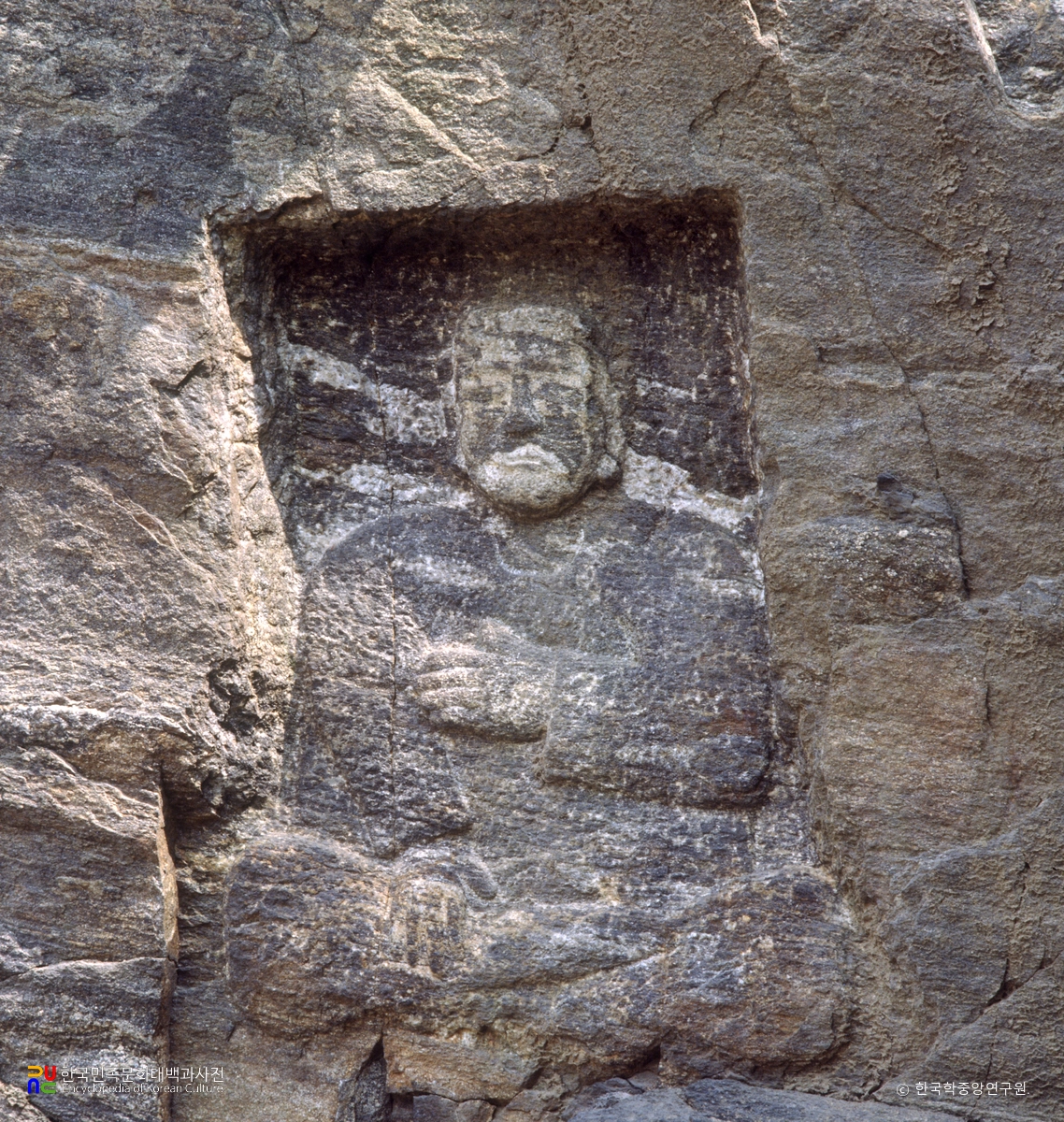 망경암 마애여래좌상