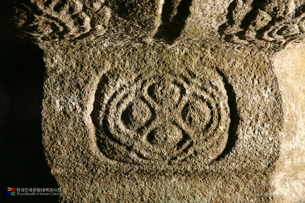 순천 선암사 북 승탑 기단부 문양