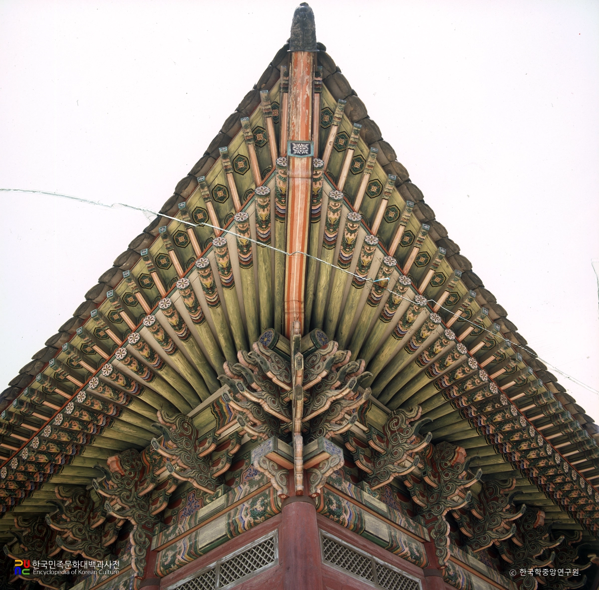 서울 경복궁 사정전 귀공포