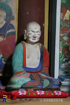 나주 다보사 영산전 소조십육나한좌상