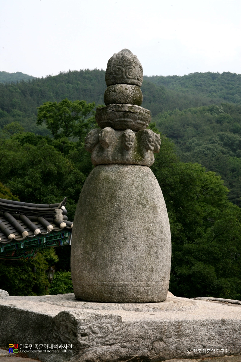 김제 금산사 금강계단 석종