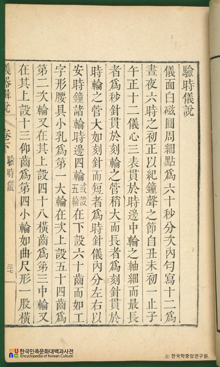 의기집설 / 험시의