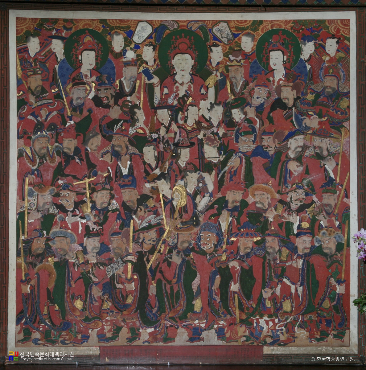 부산 범어사 대웅전 신중도