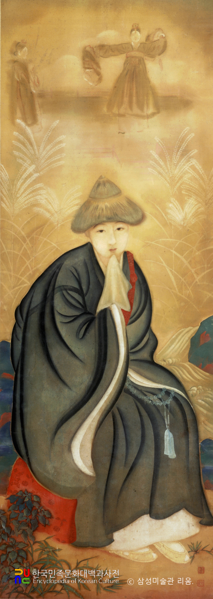 최우석作 승복무희도