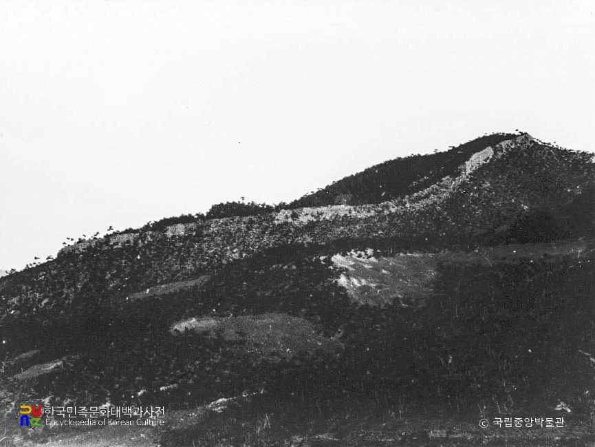 북청 성동산성 전경